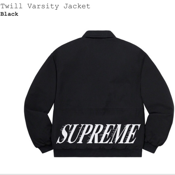 supreme twill jacket